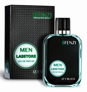 FENZI LASSTORE IZ.Y BLACK MEN EDP100ML 12.12 CUDNY