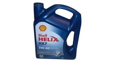 Shell Helix HX7 5W40 4л бензин дизель