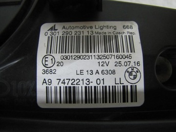 ЛЕВЫЙ ФОНАРЬ BMW 2 ACTIVE TOURER F45 F46 FULL LED