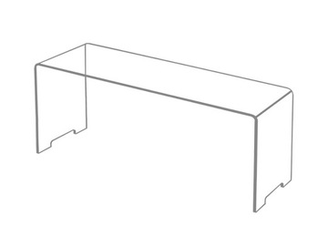 PODSTAWKA POD OBUWIE, STOJAK NA BUTY PLEXI BUT 01