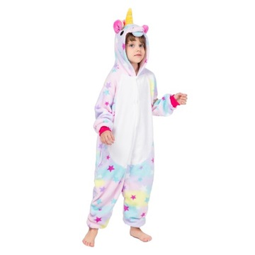 Пижама UNICORN Детская Комбинезон Kigurumi 128 134