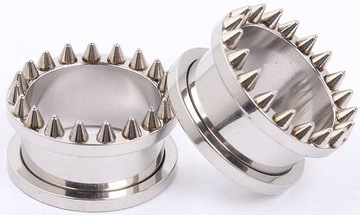 TUNELE TUNEL 316 L STAL TUNEL Z KOLCAMI 12 mm