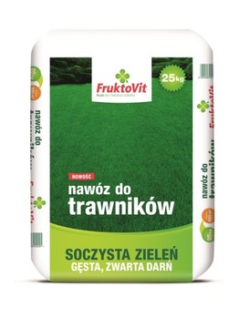 ВЕСНА-ЛЕТО УДОБРЕНИЕ ДЛЯ ГАЗОНА ФРУКТОВИТ ТОЛСТЫЙ ДЕРН 25КГ NPK + ЖЕЛЕЗО