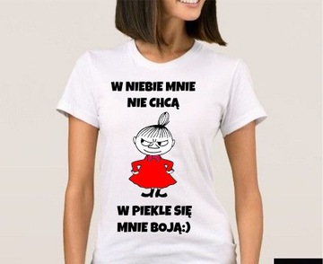 ФУТБОЛКА ЖЕНСКАЯ С ЛЮБОЙ НАПИСЬЮ MAŁA MI R XL