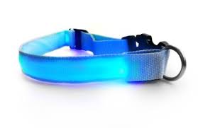 Obroża led ŚWIECĄCA MIGAJĄCA DLA PSA 28 X 40 CM