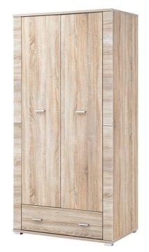 Szafa GRESS 2d1s, dąb sonoma, GRATISY, szybko