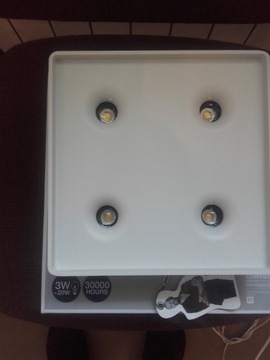 LAMPA SUFITOWA PLAFON Nordlux Chrystal Led kinkiet