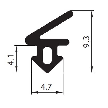 10м+Клей оконный уплотнитель S-1125