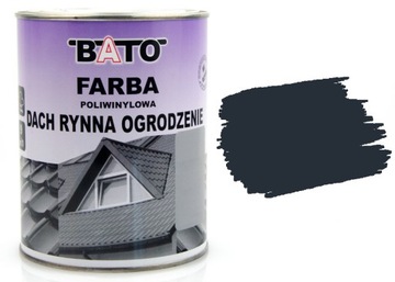 FARBA NA OCYNK ALUMINIUM DACH BLACHĘ ANTRACYT 7016