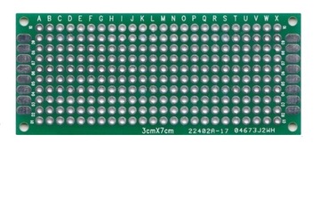 Płytka uniwersalna 3x7cm dwustrona FV wys24h(0923)