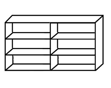 HIT Комод с 2 раздвижными ящиками НА ЗАМЕР Производитель FM 18 мм Кашемир ЗОЛОТО Кашемир