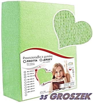 FROTTE Простыня на резинке 70x120 Толстая POLISH