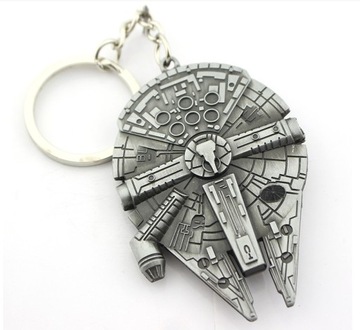 Brelok Falcon Millenium Han Solo STAR WARS metal.