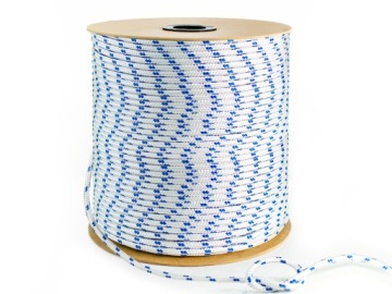 Полипропиленовый канат Плетеный парусный канат универсальный белый 3 мм 50 м