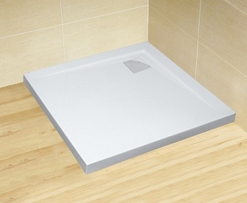 brodzik płytki RADAWAY ARGOS C 80x80 + SYFON
