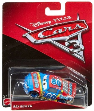 REX REVLER auto nr 80 Disney Auta 3 Cars Mattel