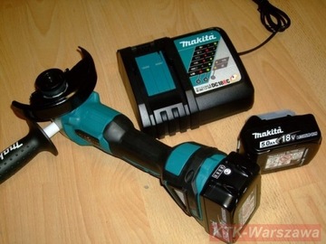 фото ориг. №5, Болгарка 18v makita dga513rt3j az 3 x 5, 0ah+ регулировка скорости + makpac