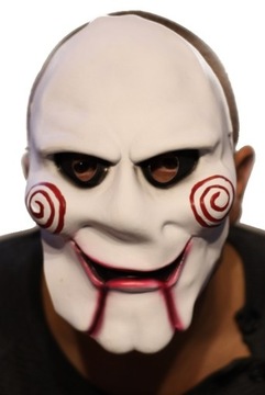 Maska Klaun Piła Pan Zagadka Enigma z Filmu Horror