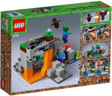 LEGO MINECRAFT 21141 Пещера Зомби Стива НОВИНКА