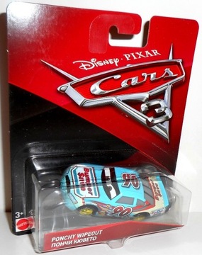 Ponchy Wipeout Auta Cars 3 Mattel Bumper Save #90