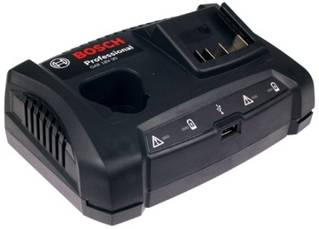 USB зарядное устройство 10,8В 12В 14,4В 18В GAX18V-30 BOSCH