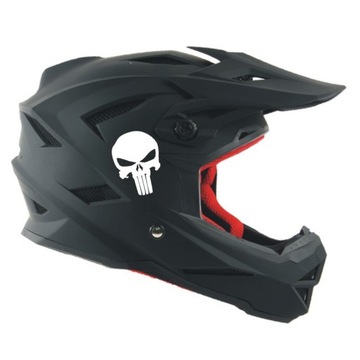 PUNISHER CZASZKA Naklejka na kask RÓŻNE KOLORY