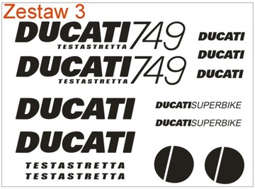 Naklejki Ducati 749 750 748 996 999 800 ss sport