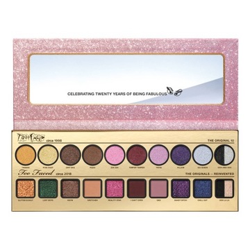 TOO FACED Then & Now PALETA CIENI DO POWIEK