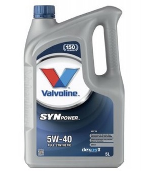 VALVOLINE SYNPOWER MST C3 5W40 5L 502.00/505.01