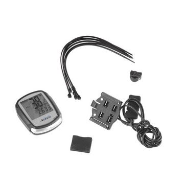 LICZNIK ROWEROWY ATECH MB09 9-FUNKCJI DUŻE CYFRY!!