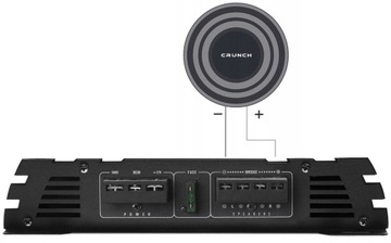 Мощный усилитель Crunch GPX500.2 250 Вт rms 2 канала