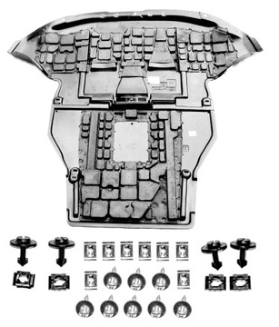 OSŁONA SILNIKA kpl PASSAT B5 AUDI A4 wygłuszenie