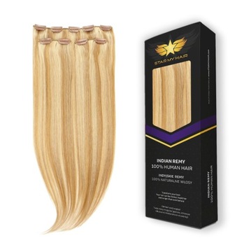 Натуральные накладные волосы CLIP-IN 50-55 см 3 ленты