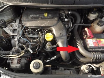 ШЛАНГ ТУРБО ИНТЕРКУЛЕРА RENAULT 1.9 8200141188