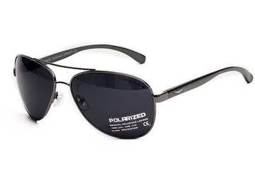 Okulary Polaryzacyjne Aviatory Pilotki Blue 22C20