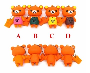 PENDRIVE 8 GB 3.0 USB MIŚ BRĄZOWY RILAKKUMA