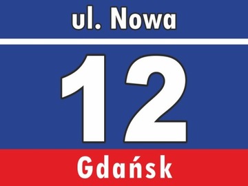 АДРЕСНАЯ ТАБЛИЧКА Доска с номером дома 40х30 см