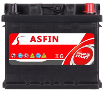 Akumulator ASFIN 12V 50Ah 470A (EN)