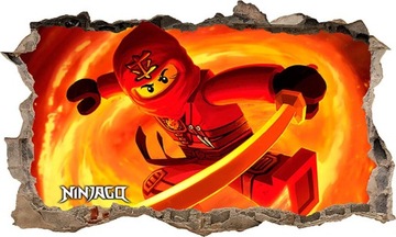 3D-наклейка LEGO NINJAGO XXXXXXXXXXL 166 см x 100 см