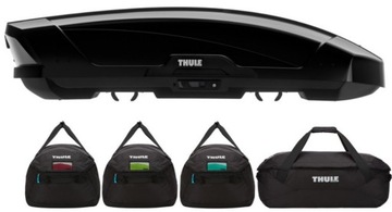 Багажник Thule Motion XT L черный + сумки 8006