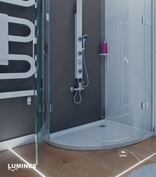 PROFIL ALUMINIOWY TERRA BIAŁY 1M DO TAŚM LED