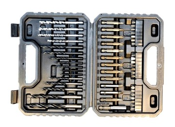 ZESTAW BITÓW BIT WIERTEŁ BLACK & DECKER 50 SZT