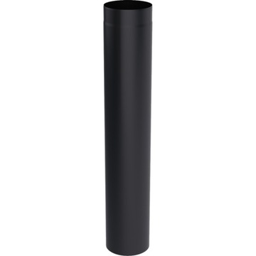 RURA SPALINOWA 1m fi 150 STALOWA 2mm CZARNA żaroodporna