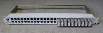 Krosownica wizyjna, patchbay 1U 2x24 BNC / MUSA