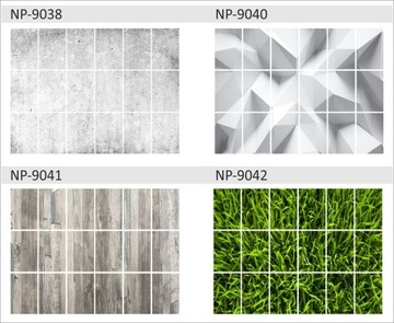 Naklejki na ścianę płytki kafelki schody 25x33cm