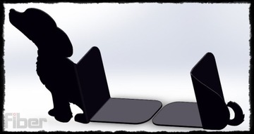 Подставка для книг - СОБАКА - модель 3003