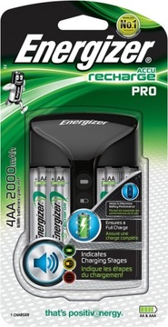 ŁADOWARKA ENERGIZER PRO CHARGER + 4 AKUMULATORKI