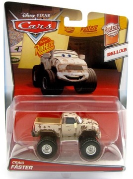 CRAIG FASTER Pick-up Auta Cars 1:55 Disney Mattel