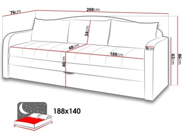 Tenus SOFA, Молодежный, Детский диван