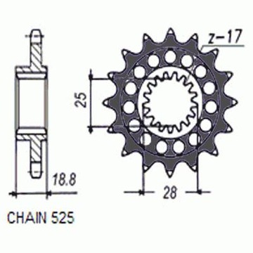 КОМПЛЕКТ ПРИВОДА VX SUNSTAR BMW F650GS 2008-2012 гг.